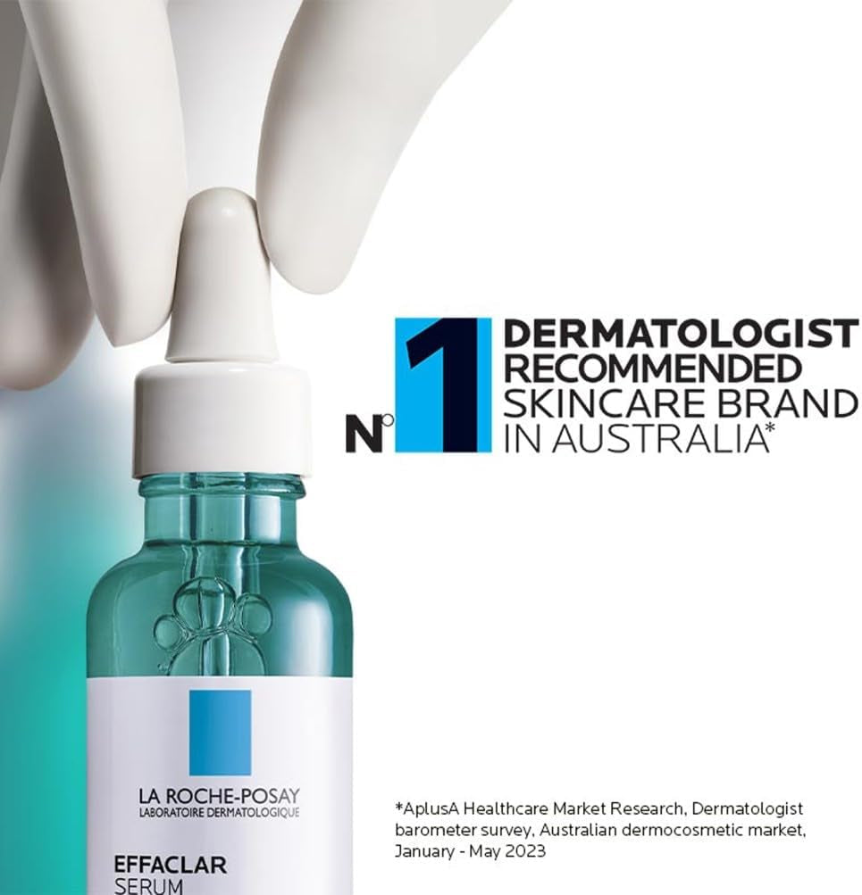 La Roche-Posay Ultra Concentrated Serum, Anti-Imprefections and Marks, for Acne Prone Skin, Effaclar, 30Ml