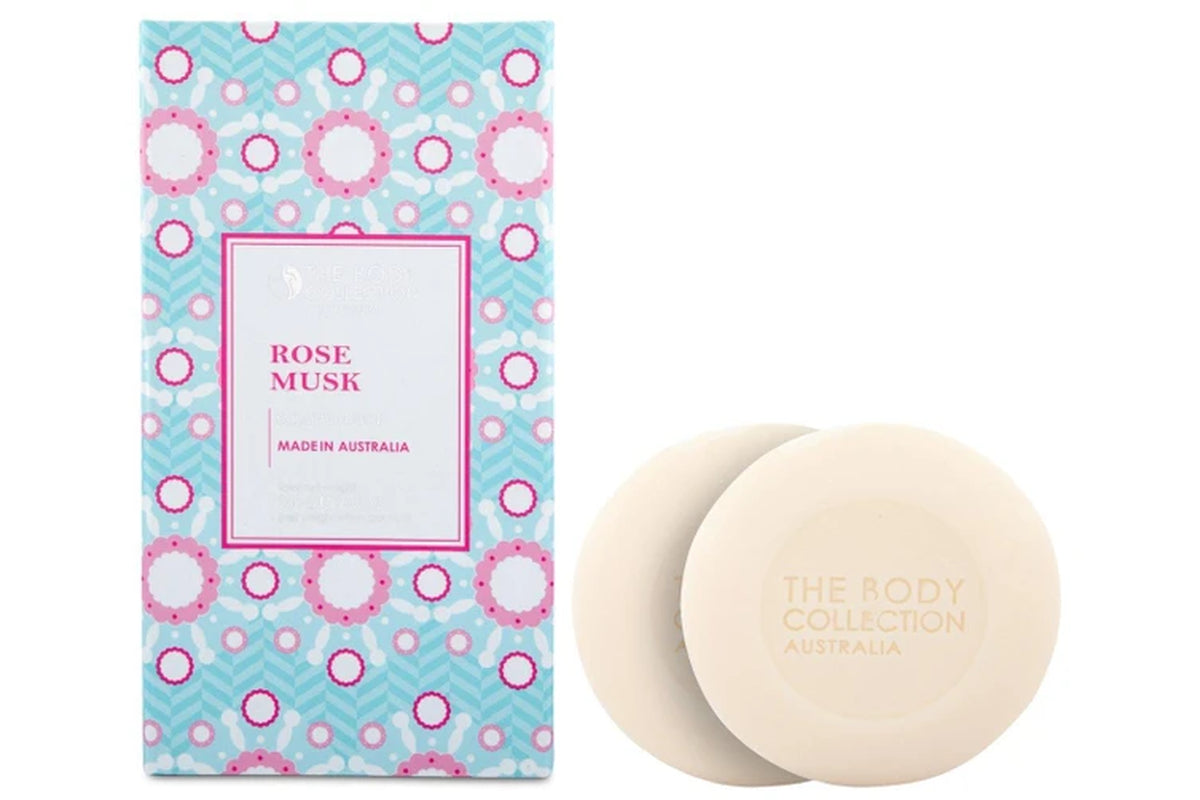 Rose Musk Duo Soap Gift Set