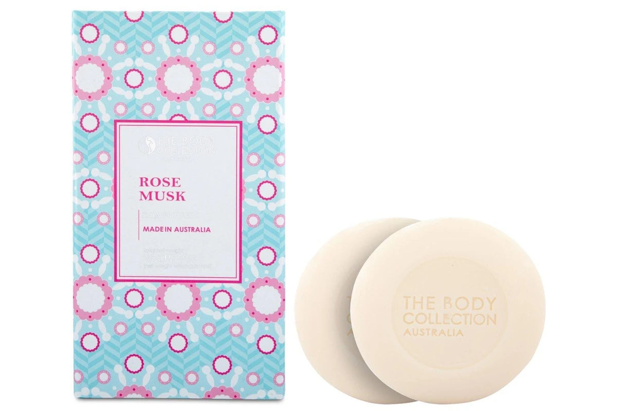 Rose Musk Duo Soap Gift Set