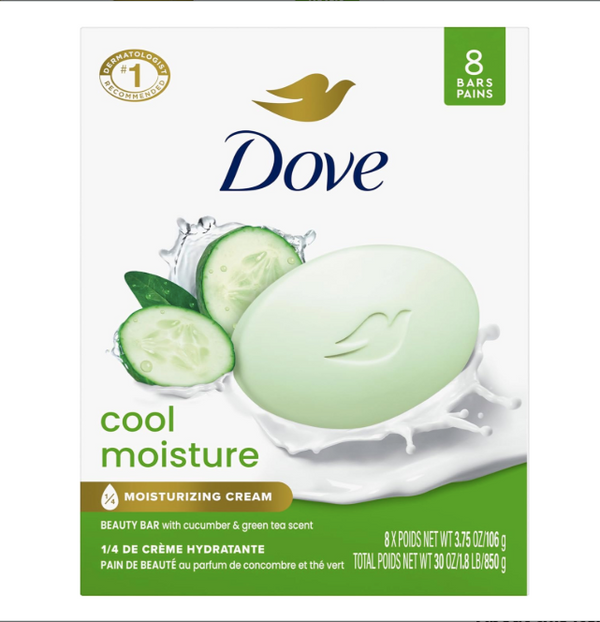 Cool Moisture Cucumber & Green Tea Beauty Bars