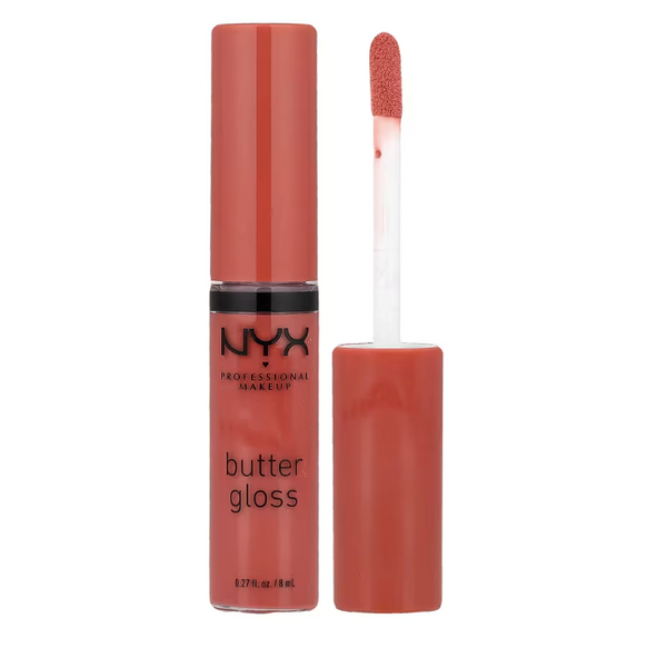 Butter Gloss, Non-Sticky Lip Gloss - Bit of Honey (Peach Nude)