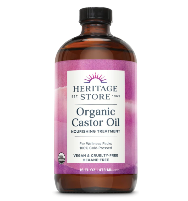 Cold-Pressed Organic Castor Oil 473ml