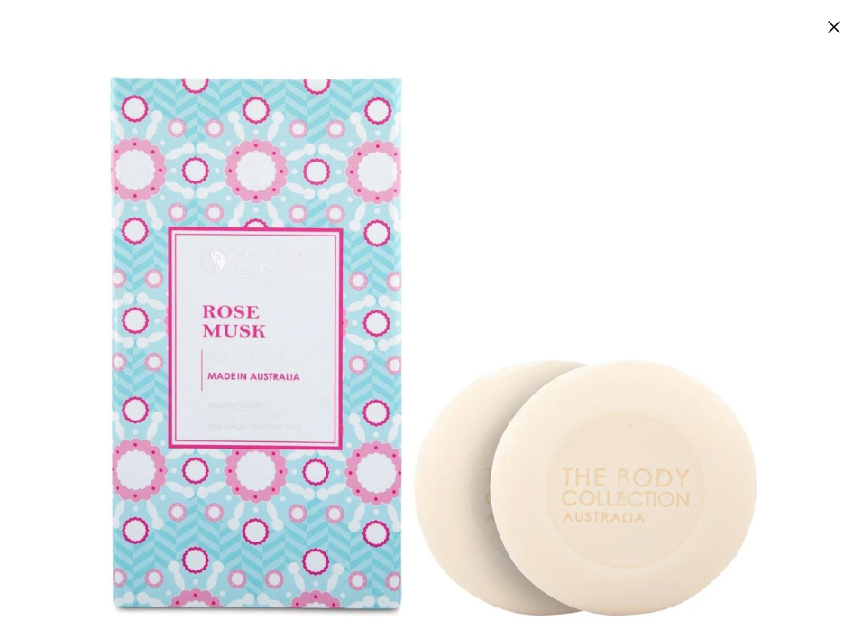 Rose Musk Duo Soap Gift Set