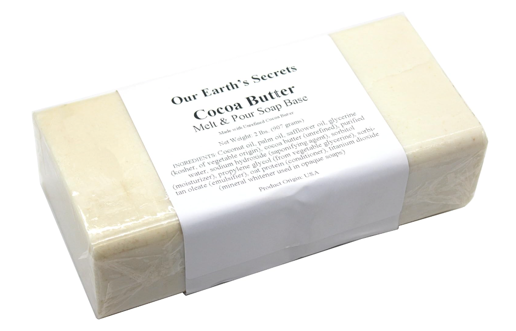 Cocoa Butter - 2 Lbs Melt and Pour Soap Base -